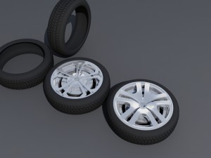 wheel Modèle 3D