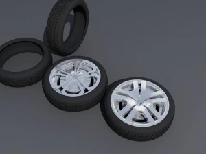wheel 3D Model