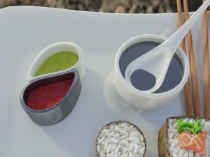 sushi omnomnom 3D Модель