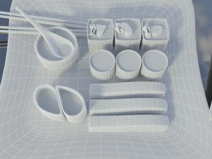 sushi omnomnom 3D Model