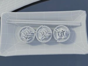 sushi omnomnom 3D Model