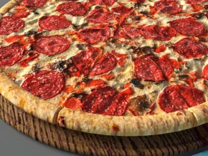 pizza omnomnom 3D Model
