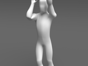 simple man 3D Модель