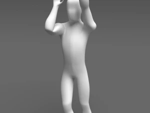 homem simples Modelo 3D