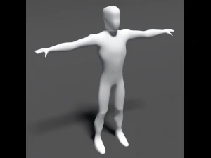 простой человек 3D Модель
