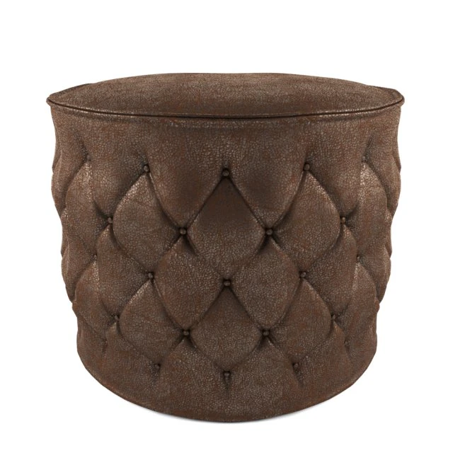 pouf 3D Model .c4d .max .obj .3ds .fbx .stl .blend 