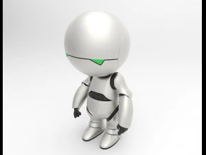 Marvin der Roboter 3D Modell