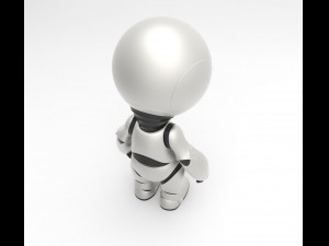 marvin the robot Modelo 3D