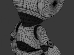 marvin the robot 3D Model