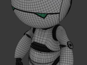 marvin the robot Modelo 3D