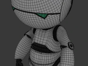 marvin the robot 3D Model