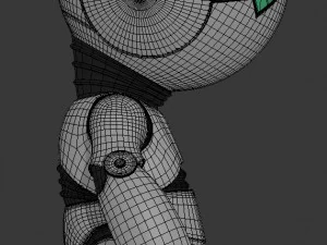 marvin the robot 3D Model