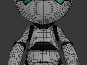 marvin the robot 3D Model