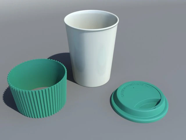 cup 3D Model .c4d .max .obj .3ds .fbx .stl .blend 