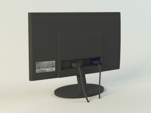 lcd samsung syncmaster e2020 3D मॉडल