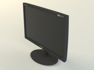 lcd samsung syncmaster e2020 3D मॉडल