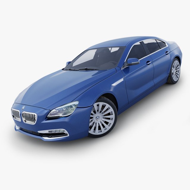 bawarian motor works 650i 3D Model .c4d .max .obj .3ds .fbx .stl .blend 