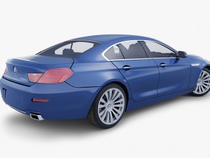 bawarian motor works 650i 3D Model