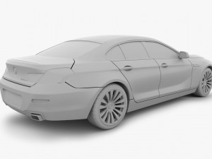 bawarian motor works 650i 3D Model