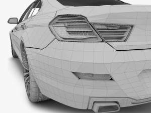bawarian motor works 650i 3D Model