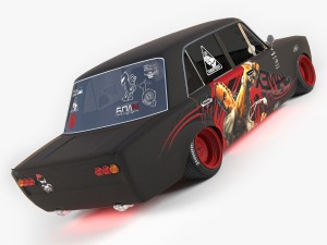 vaz 2101 custom Model 3D