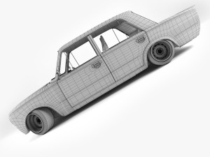 vaz 2101 custom Model 3D