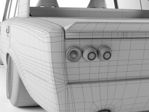 vaz 2101 custom Model 3D