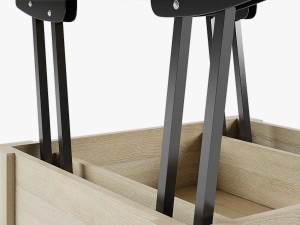 table coffee cleo zegen 3D Модель