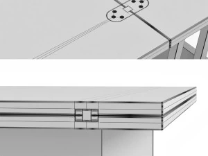table coffee como - zegen 3D Model