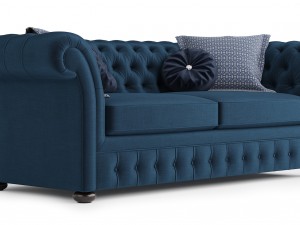 sofa chesterfield 3D Model
