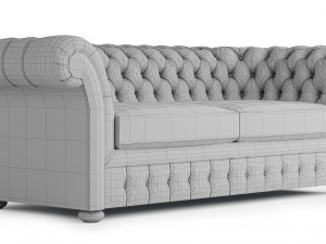 sofa chesterfield 3D Model
