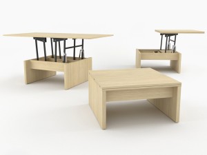 table coffee bari by zegen 3D Model