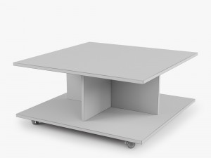 table coffee asti by zegen 3D मॉडल