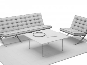 barcelona set 3D Model