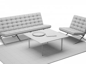 barcelona set 3D Model