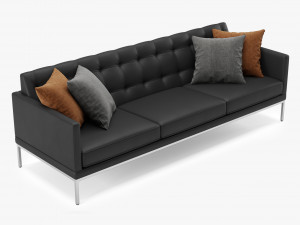 sofa office 01 Model 3D
