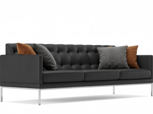 sofa office 01 3D Model