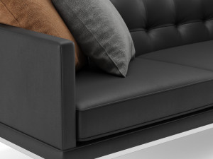 sofa office 01 3D Model