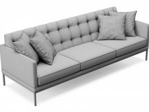 sofa office 01 3D Model