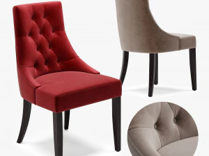 krzesło do jadalni b Model 3D