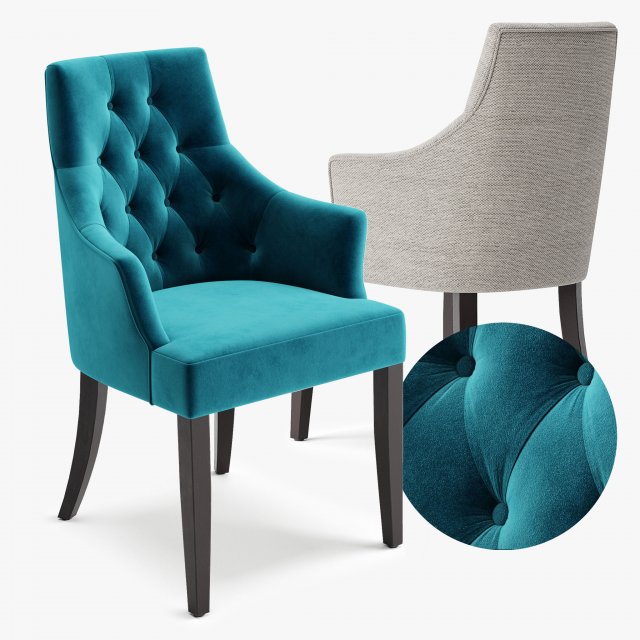 chair dining c 3D Model .c4d .max .obj .3ds .fbx .stl .blend 