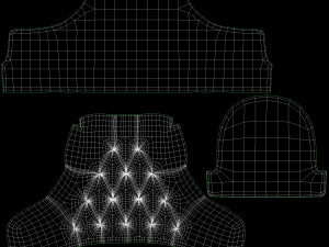 chair dining c 3D Model
