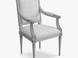 chair louis xvi a 3D Model