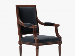 chair louis xvi a 3D Model