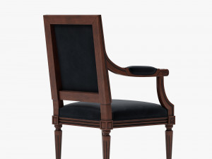 chair louis xvi a 3D Model