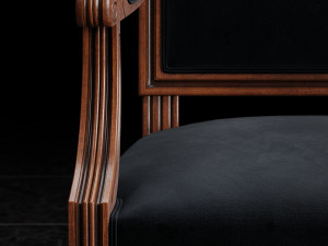 chair louis xvi a 3D Model