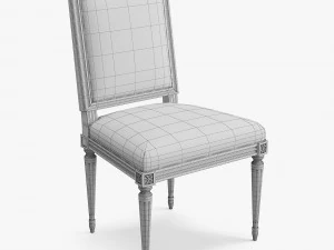 chair louis xvi b 3D Model