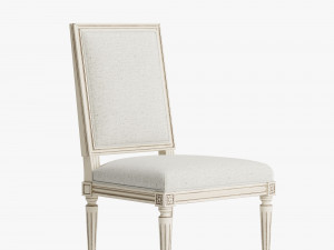 chair louis xvi b 3D Model