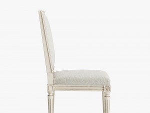 chair louis xvi b 3D Model