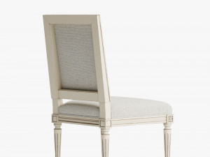 chair louis xvi b 3D Model